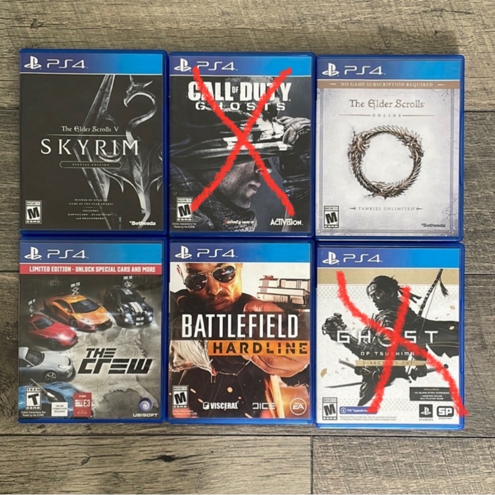 PS4 Games Bundle